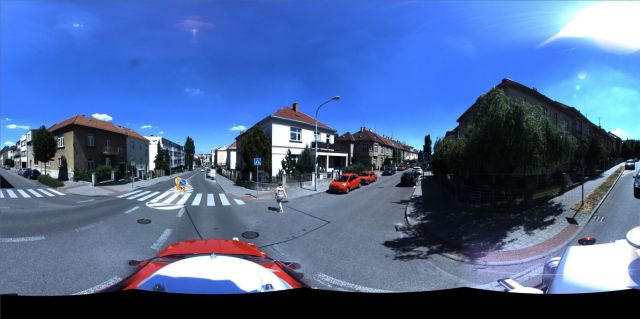 Snímek, který zachytilo měřící vozidlo z centra AdMaS | Autor: archiv AdMaS