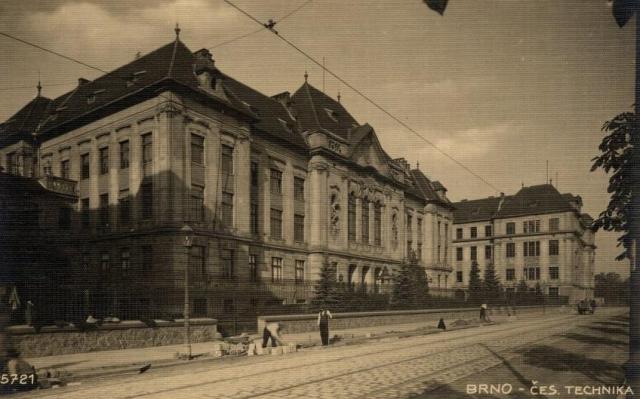 Česká technika na Veveří ve 20. letech | Autor: Archiv VUT