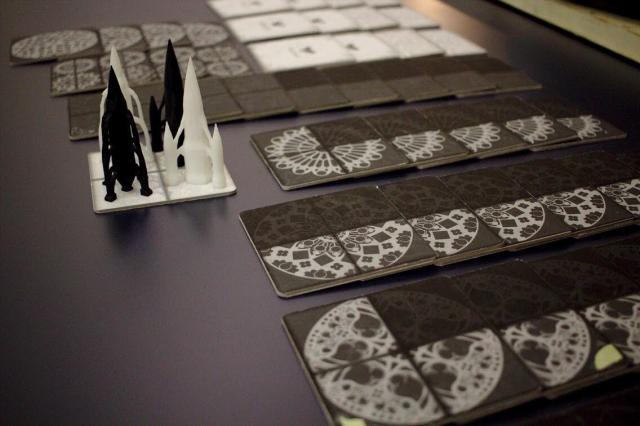 Rozety a Rakety - prototyp autorské deskové hry (A. Fasorová + N. Sodomková) | Autor: Archiv Ateliéru herních médií