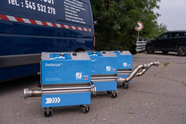 Roboti Astacus budou ve vodárenské společnosti čistit vodovodní sítě | Autor: Václav Koníček