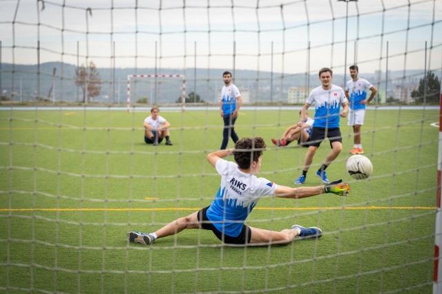 Erasmus BUT Football Match and Workout | Autor: Václav Koníček