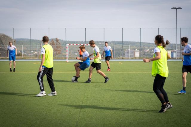 Erasmus BUT Football Match and Workout | Autor: Václav Koníček