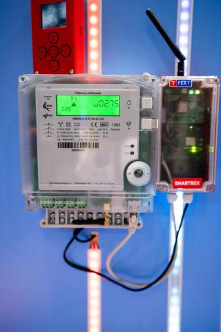 Ukázka připojení Smartboxu k elektroměru. | Autor: Nikola Číková