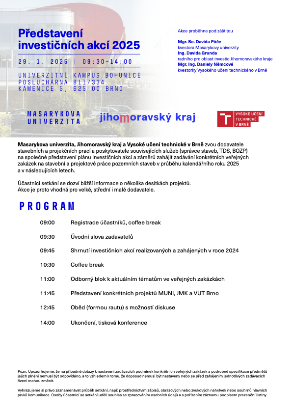  Presentation of Investment Plans 2025.