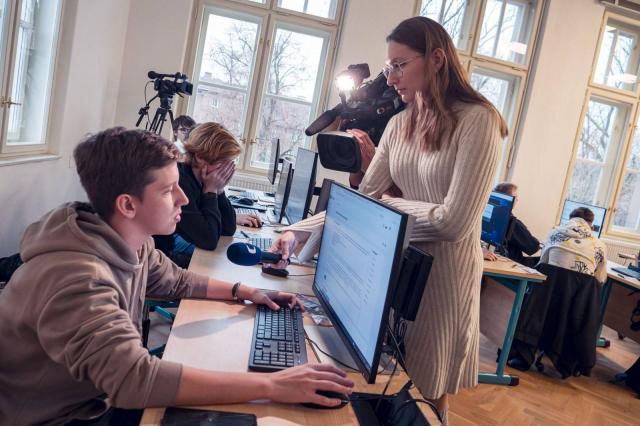 Workshop kybernetické bezpečnosti na SPOŠ. | Autor: Archiv SPOŠ