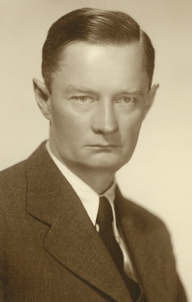 Professor Dědek at the age of fifty (1940). | Author: BUT Archives