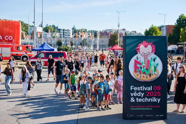 Festival vědy a techniky 2025. | Autor: Petr Ryp
