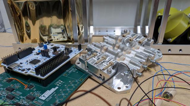 Výzkum labyrintového těsnění z FSI VUT je jedním ze dvou experimentů, které byly vybrány na palubu připravované experimentální družice BrnoSAT. | Autor: Ústavu konstruování FSI VUT