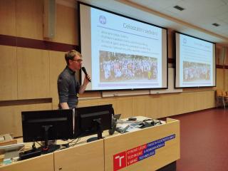 Karel Juřík, krajské kolo Logické olympiády 2025. | Autor: archiv Mensa Česko