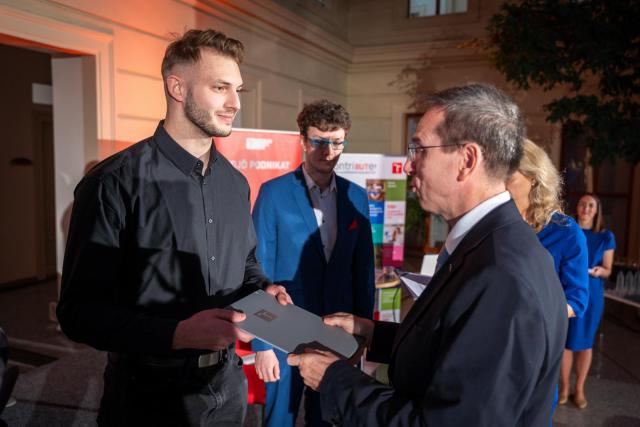 Ocenění finalistů 4. ročníku Ceny podnikavosti studenta VUT. | Autor: Václav Koníček
