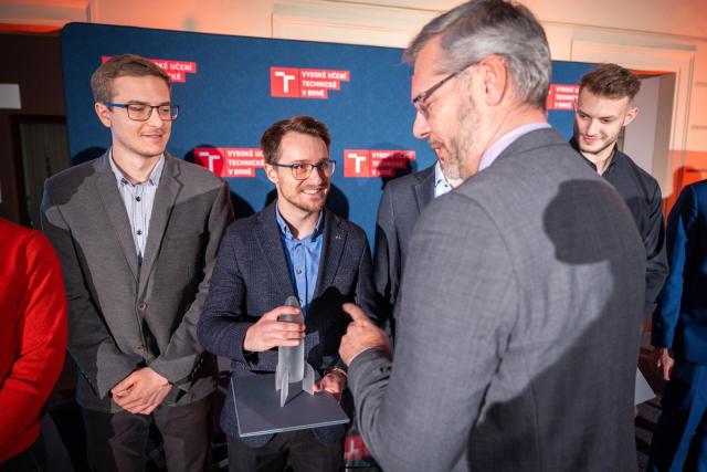 Ocenění finalistů 4. ročníku Ceny podnikavosti studenta VUT. | Autor: Václav Koníček
