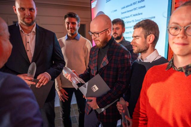 Ocenění finalistů 4. ročníku Ceny podnikavosti studenta VUT. | Autor: Václav Koníček