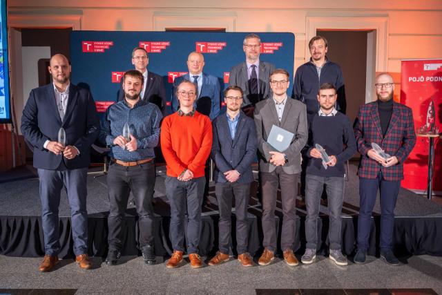 Ocenění finalistů 4. ročníku Ceny podnikavosti studenta VUT. | Autor: Václav Koníček