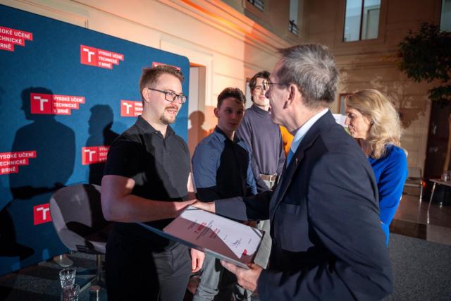 Ocenění finalistů 5. ročníku Ceny podnikavosti studenta VUT. | Autor: Václav Koníček