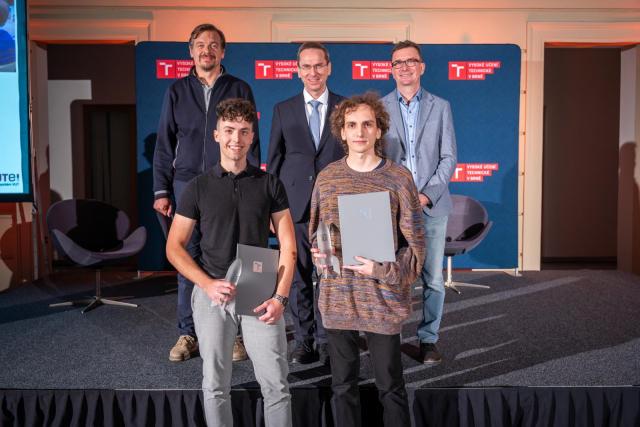 Ocenění finalistů 5. ročníku Ceny podnikavosti studenta VUT. | Autor: Václav Koníček