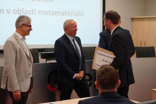 Filip Dušek - výherce soutěže Mladá krev do podnikání 2025 | Autor: Legal Partners