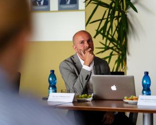 Profesor Jiří Mekyska, FEKT VUT. | Autor: Jakub Rozboud